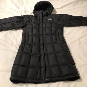 Long north face puffer